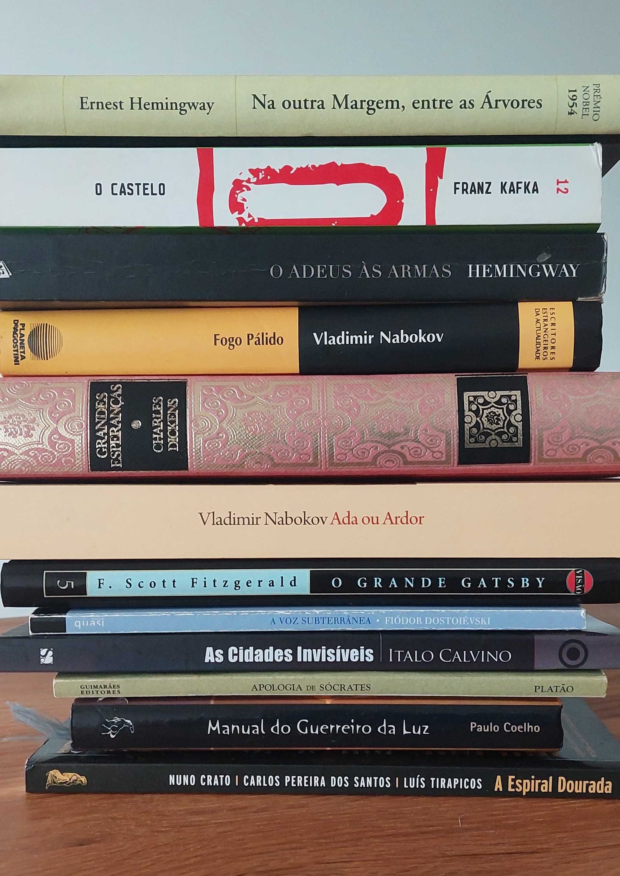 Livros de ficção em português (vários autores)