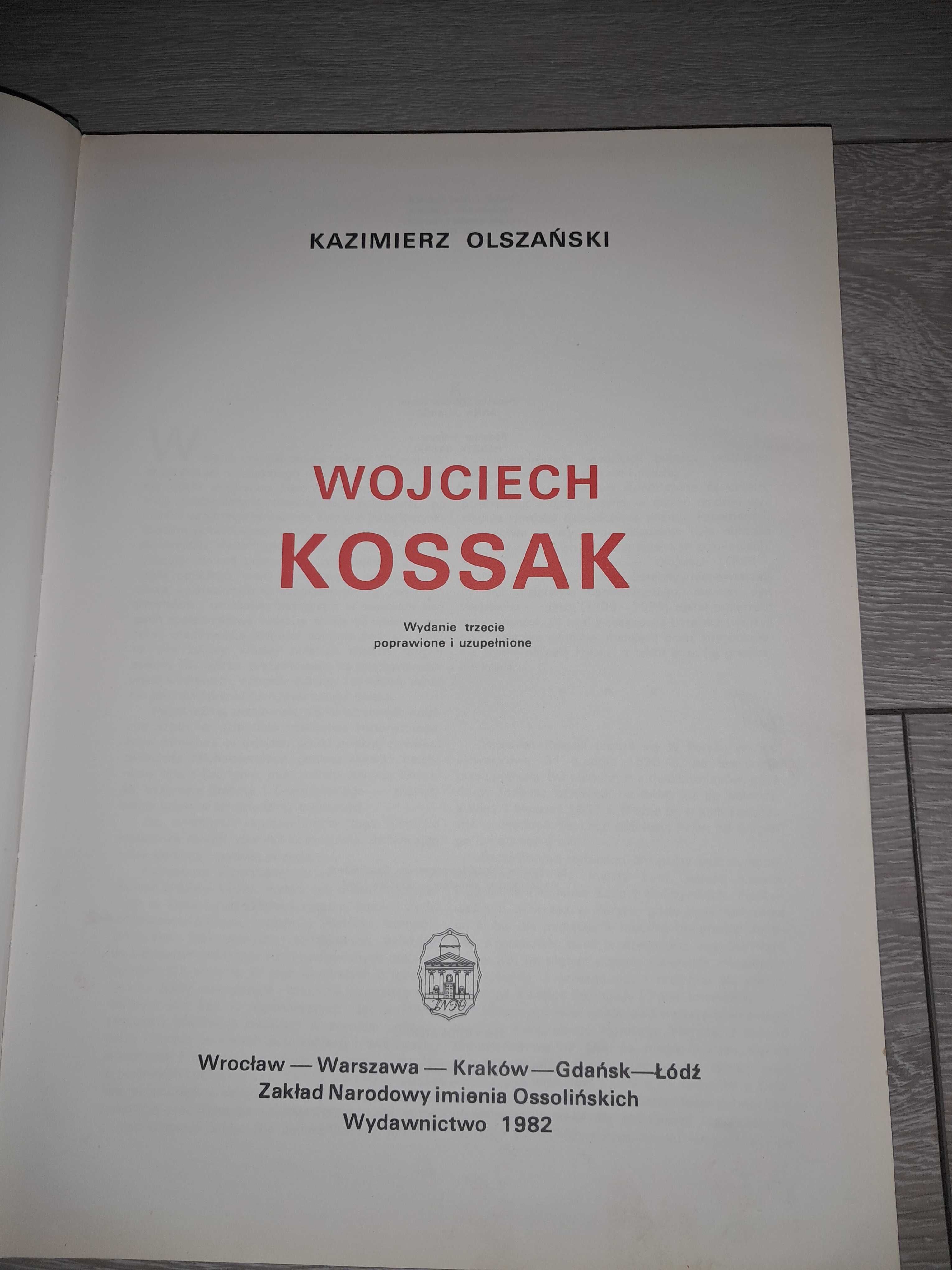 Książka Wojciech Kossak 1982