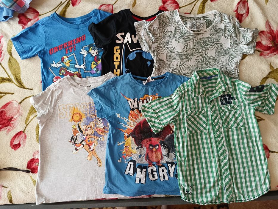 Футболки детские пакетом, футболки дитячі, футболки на хлопчика