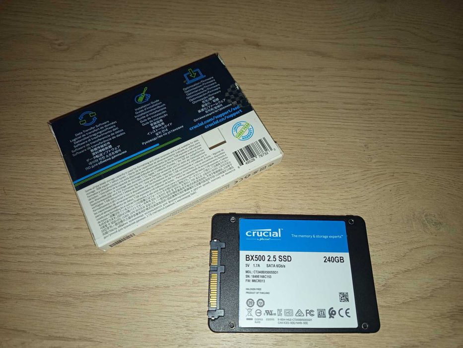 Dysk Crucial BX500 240GB