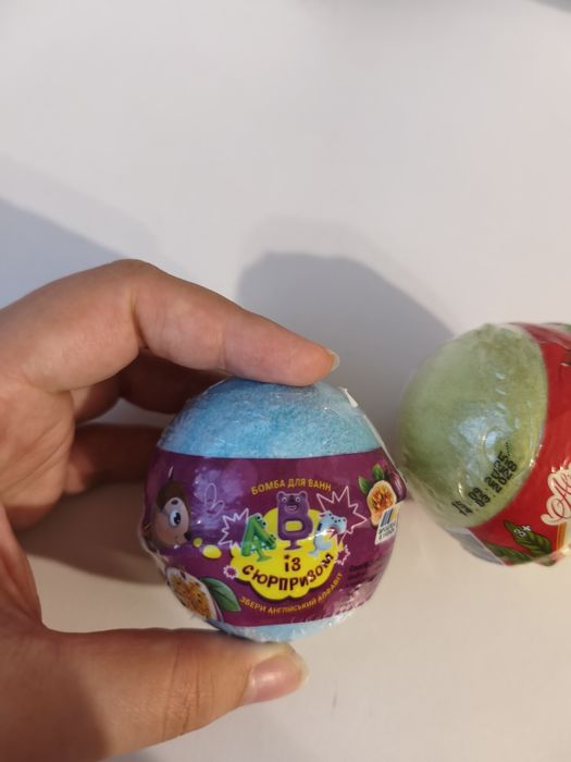 Бомбочки для ванны Alivera с сюрпризом