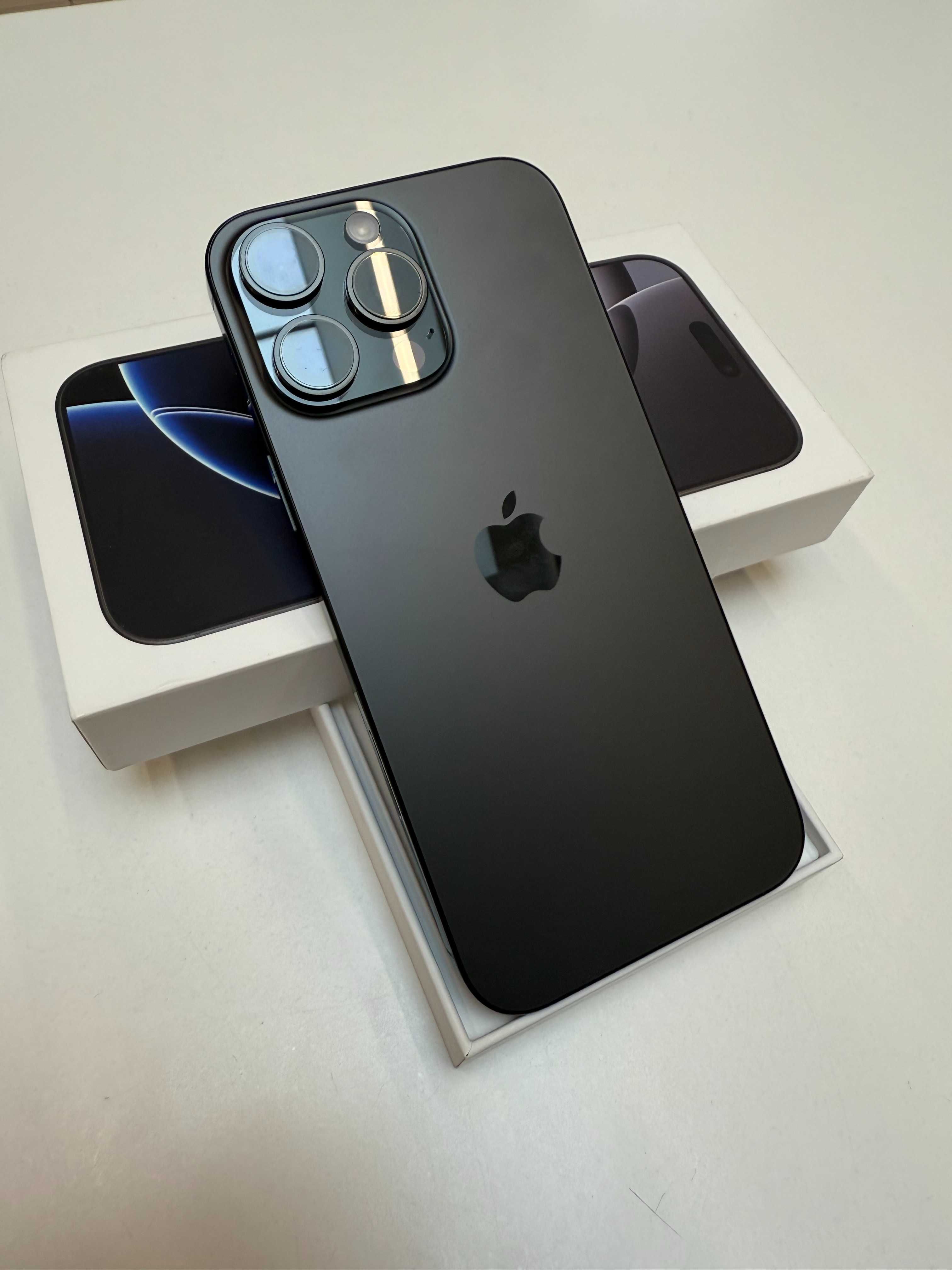 iPhone 16 Pro Max 256 GB Black Titanium – jak nowy!