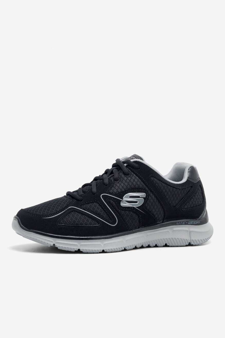 Кросівки чоловічі Skechers Flash Point Black (58350/BKGY) Оригінал!