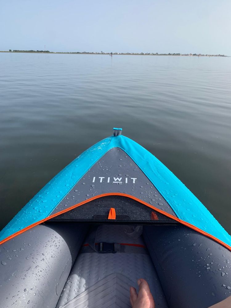 Kayake 3 lugares insuflavel caiaque canoa decathlon