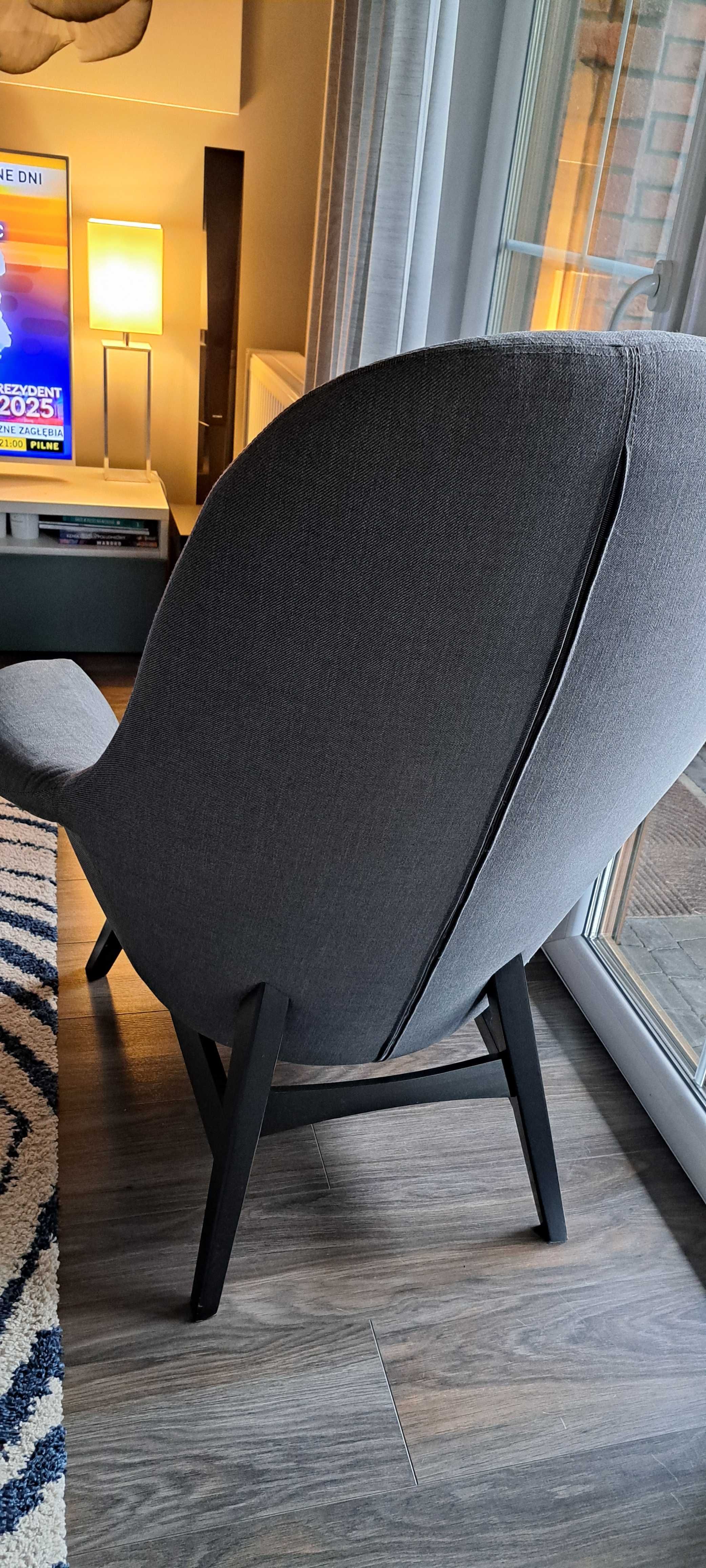 Fotel szary Ikea