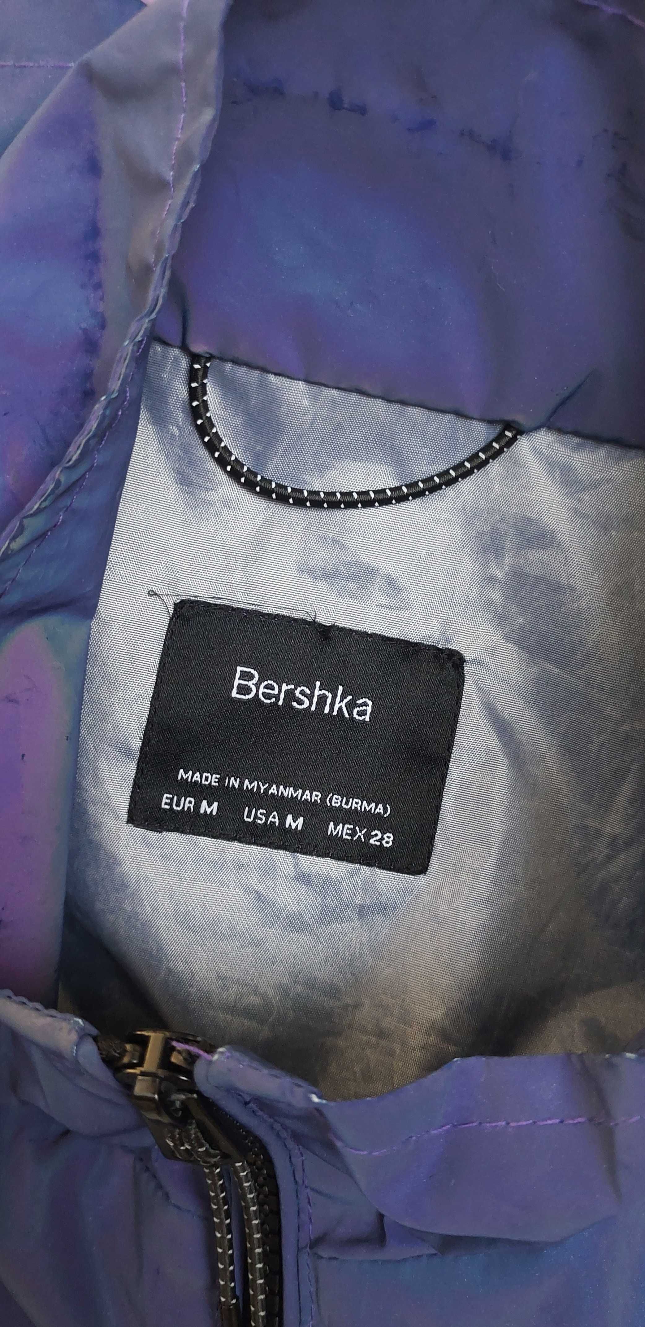Kurtka odblaskowa odbijająca światło BERSHKA, R. M