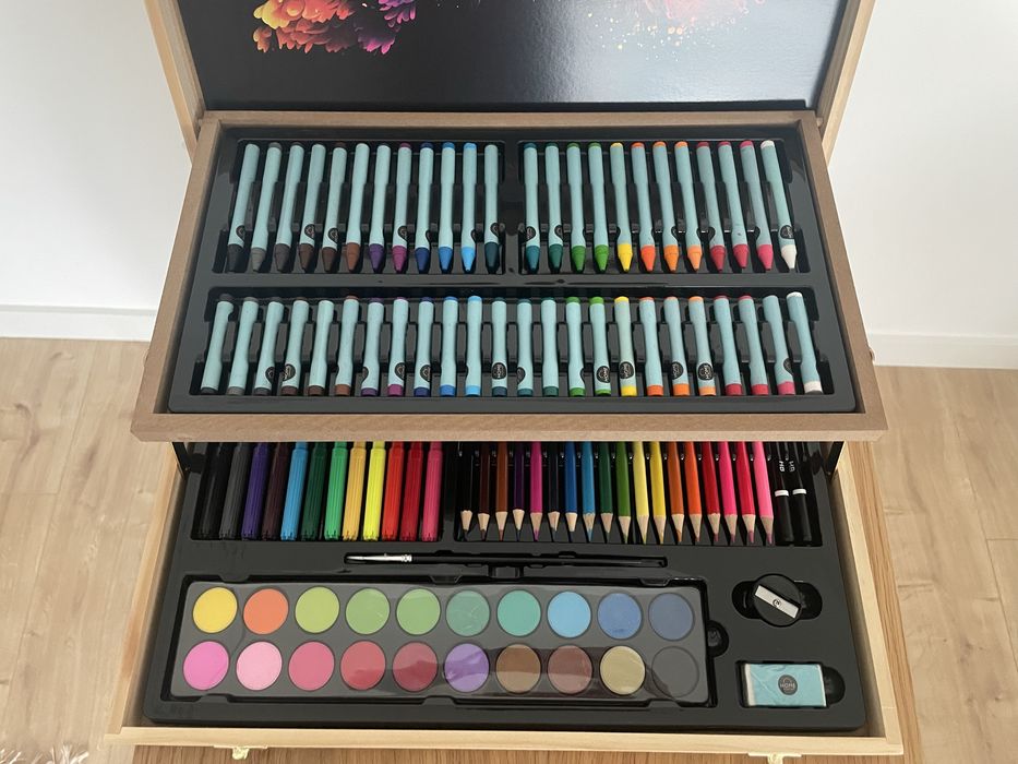 Kit de criança estojo de pintura