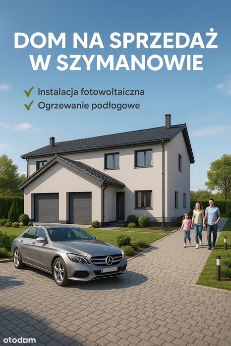 Dom w zabudowie bliźniaczej Szymanów