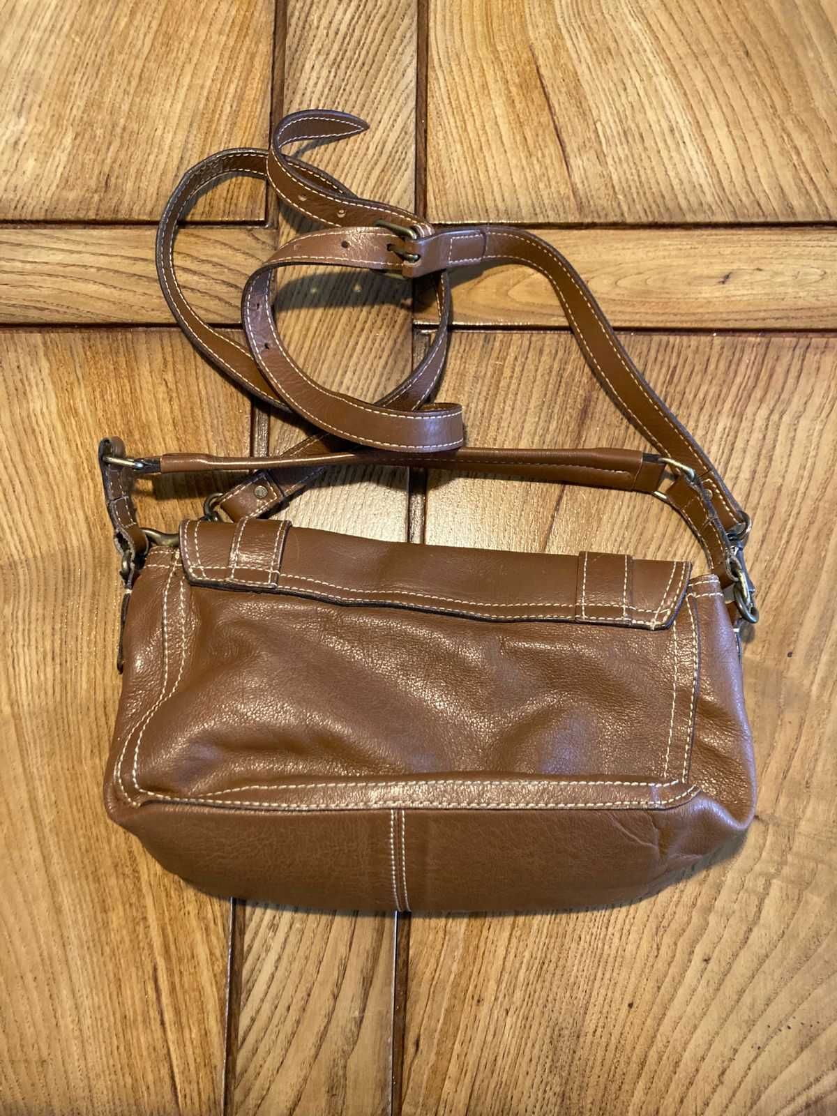 Bolsa Calvin Klein Jeans caramelo - usada