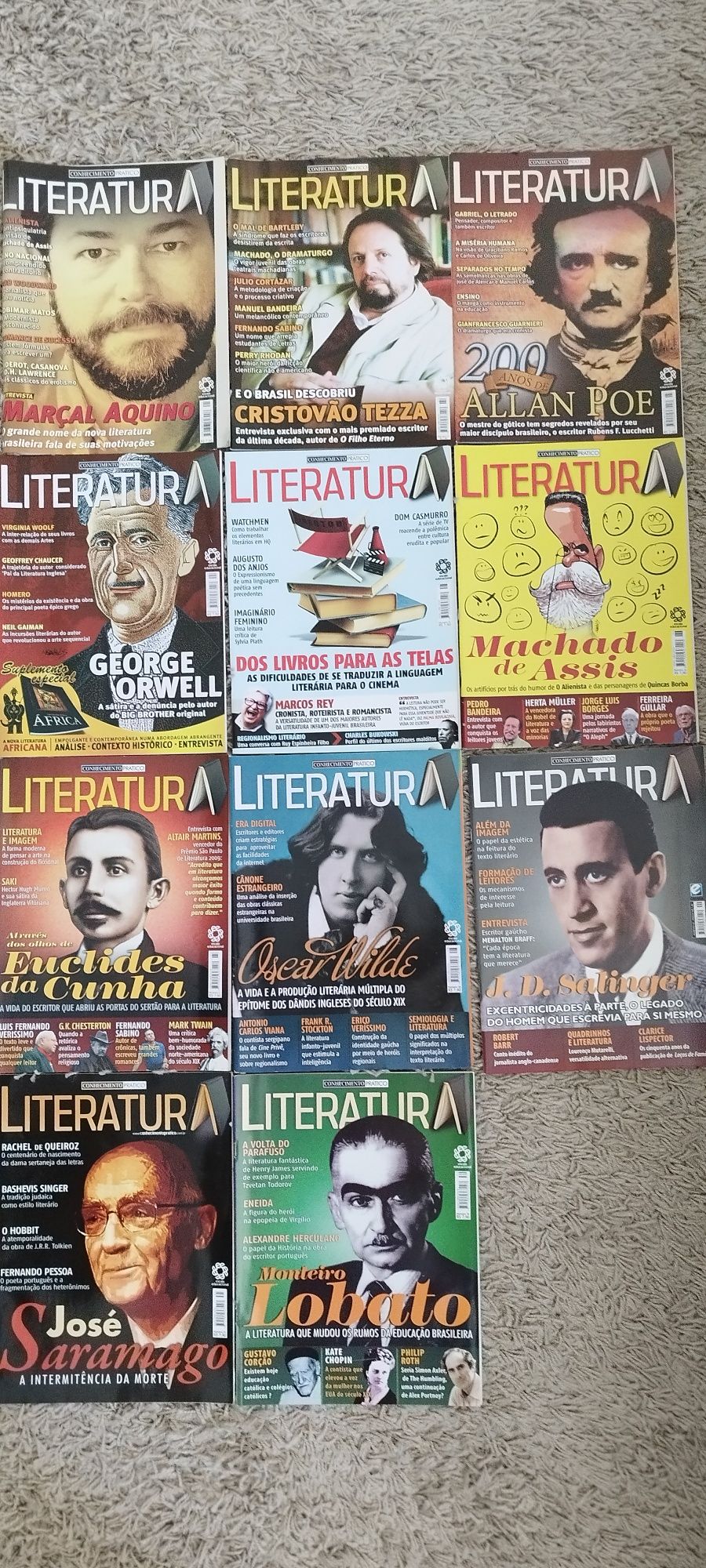 Coleção de revistas Literatura