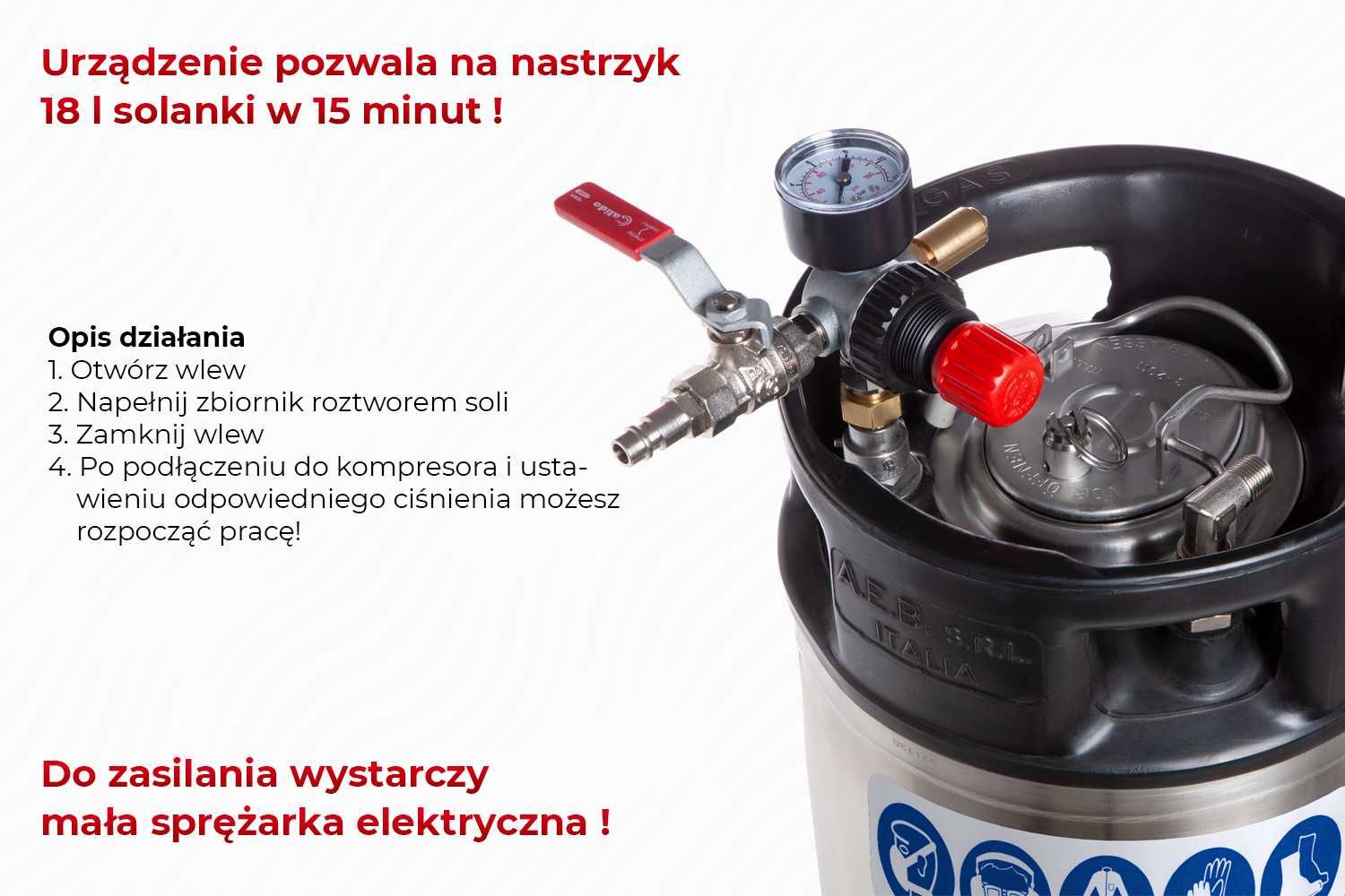 NASTRZYKIWARKA DO MIĘSA WILK Kompresor Rozno Maszynka do mielenia VAT