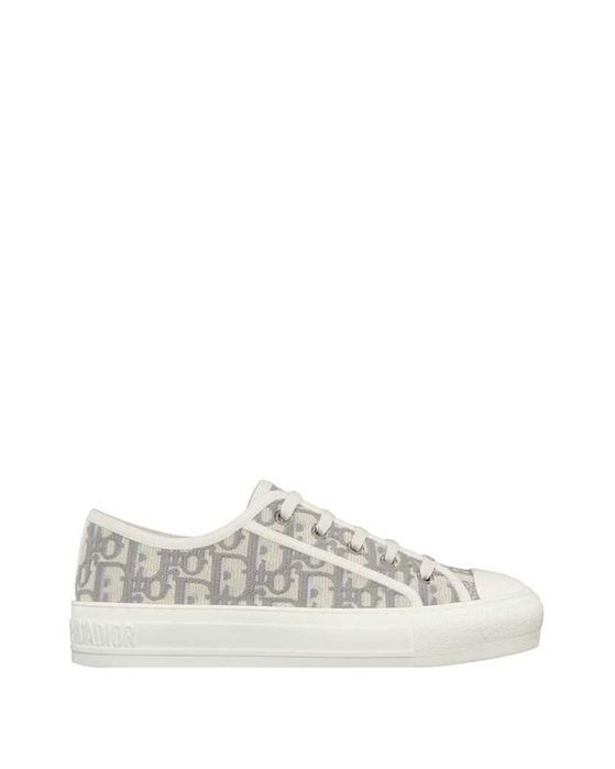 Кросівки Walk'n' Sneaker Oblique Embroidered Cotton Stone Gray