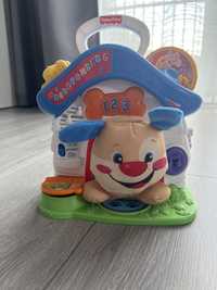 Fisher Price piesek z interaktywną budą