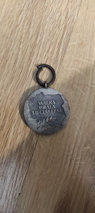 Medal PRL walka praca socjalizm antyk