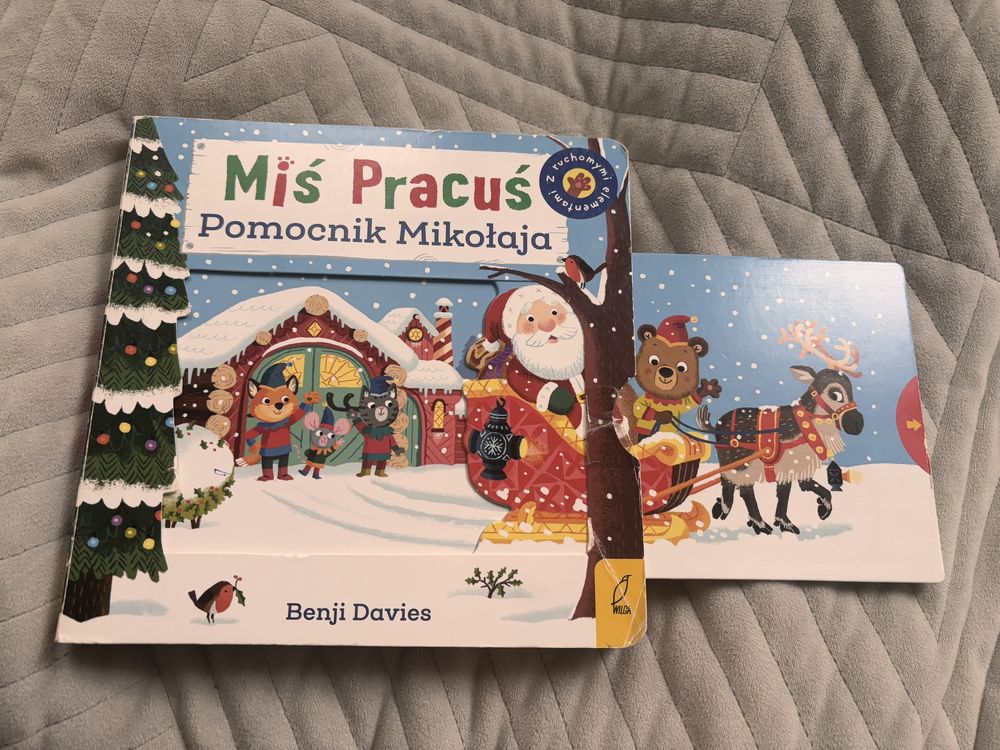 Miś Pracuś Pomocnik Mikołaja