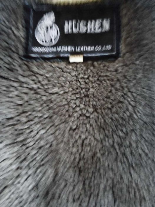 Куртка чоловіча шкіряна з натуральною цигейкою, розмір 5Х