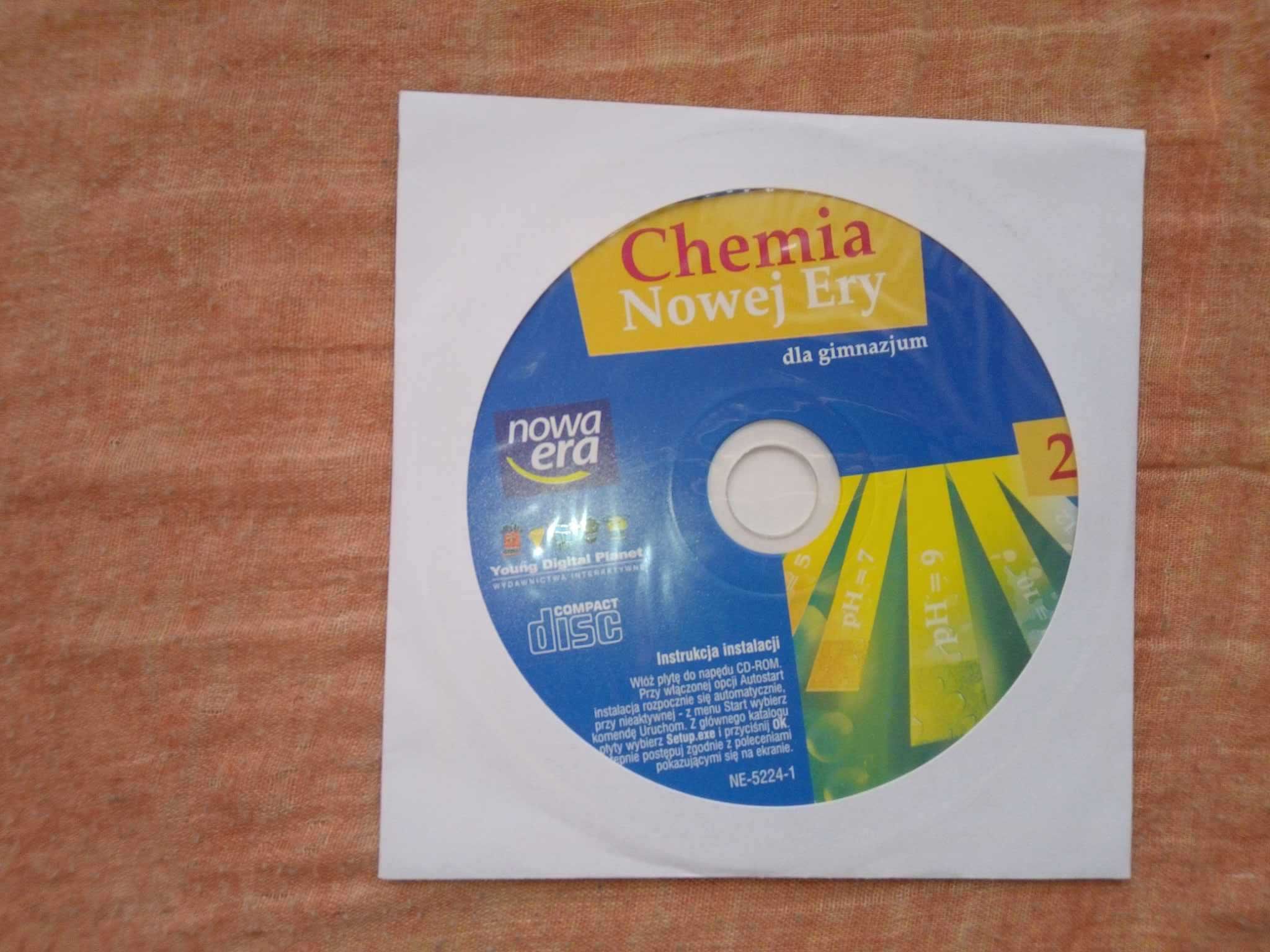 Chemia nowej ery 2 Płyta CD podręcznik dla gimnazjum Kulawik 2008