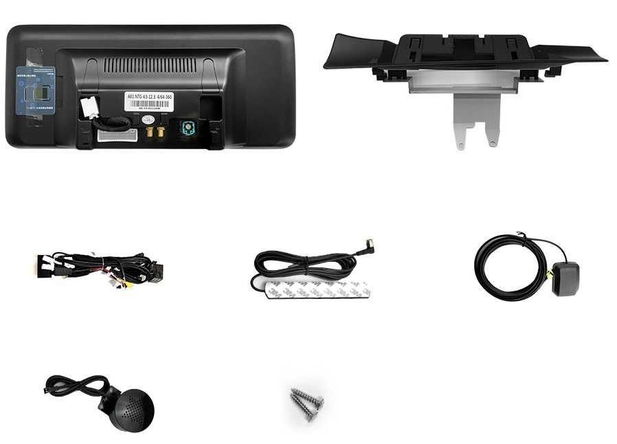 Radio CarPlay USB GPS WiFi 4G MP3 MP4 Android Mercedes C W204 NTG4.0