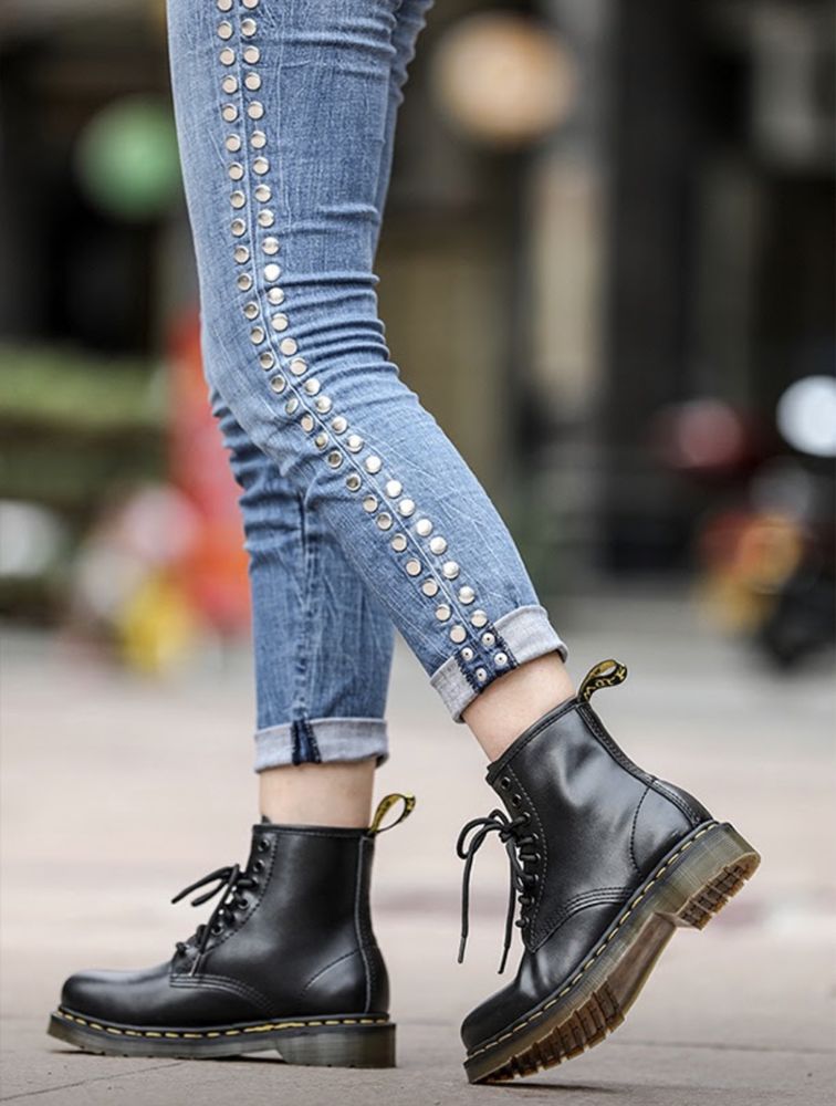 Glany traperki botki ala martensy 1460 goth punk unisex