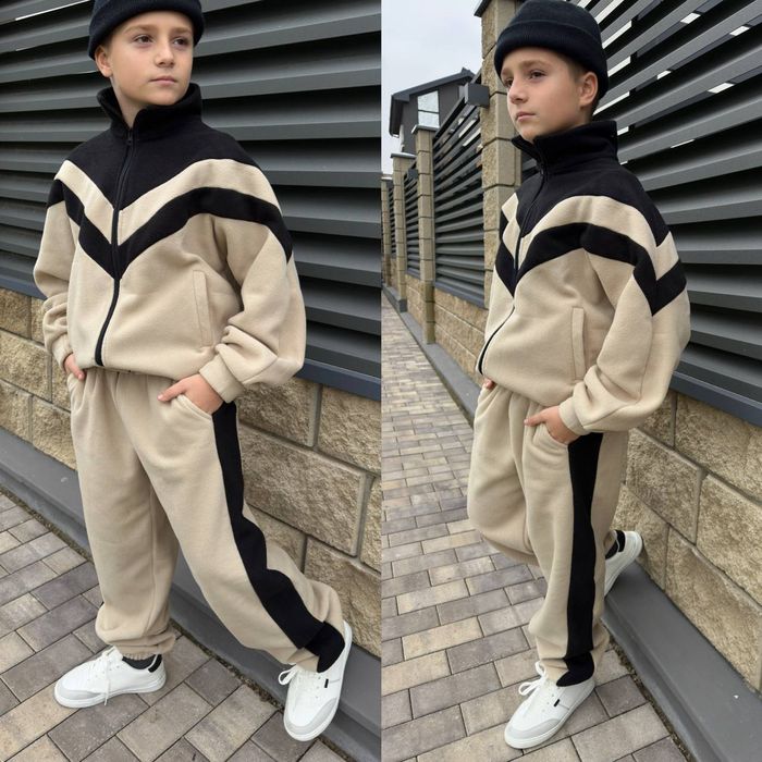 Флисовый спортивный костюм для мальчиков 134-140,146-152,158-164 р.