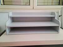 Vende apoio secretaria IKEA  cinza claro