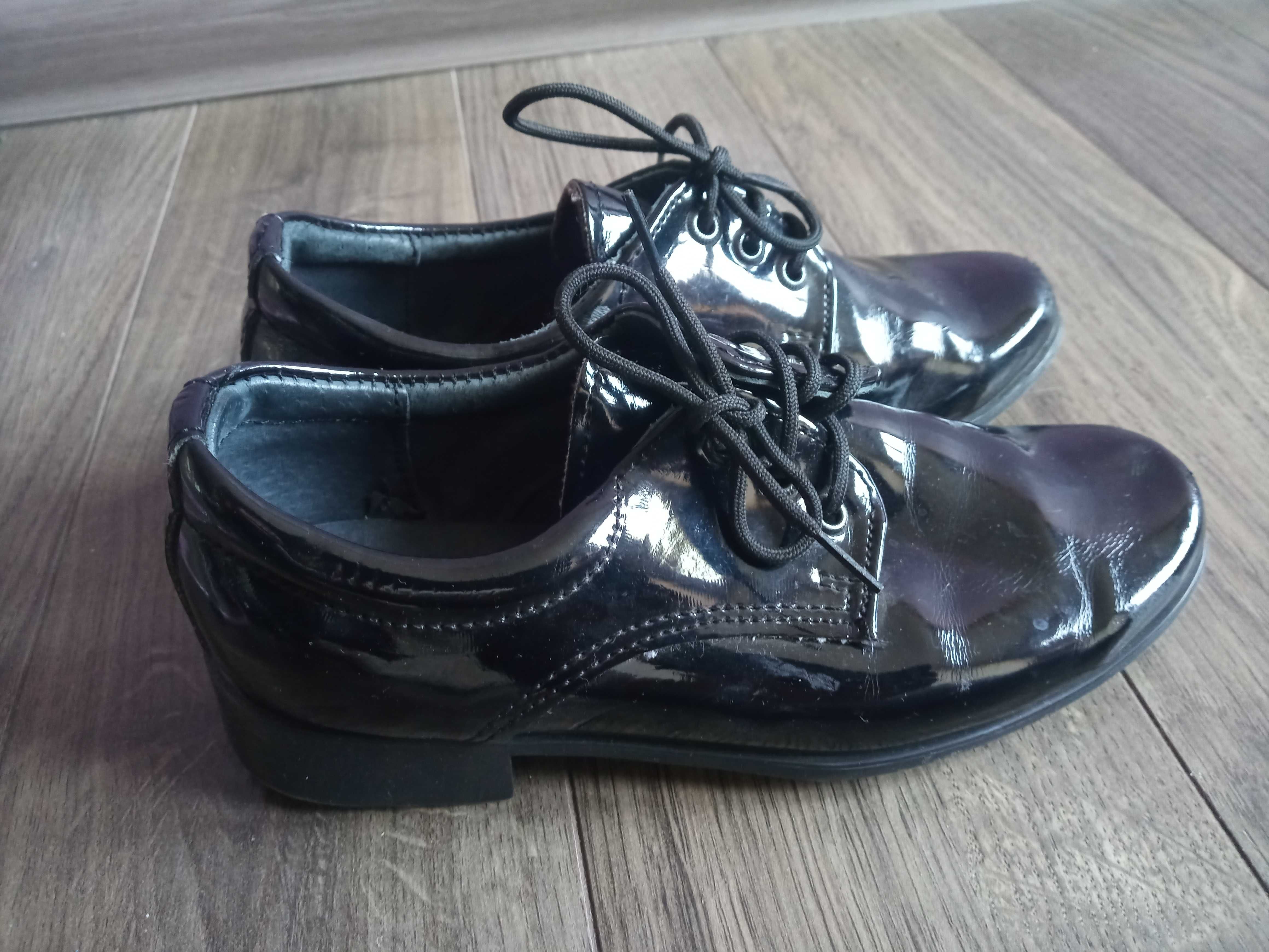 Buty eleganckie/ lakierki dla chłopca 29