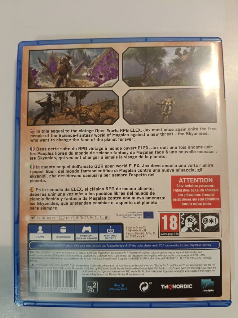 Elex 2 II po polsku dubbing ps4 ps5 PL