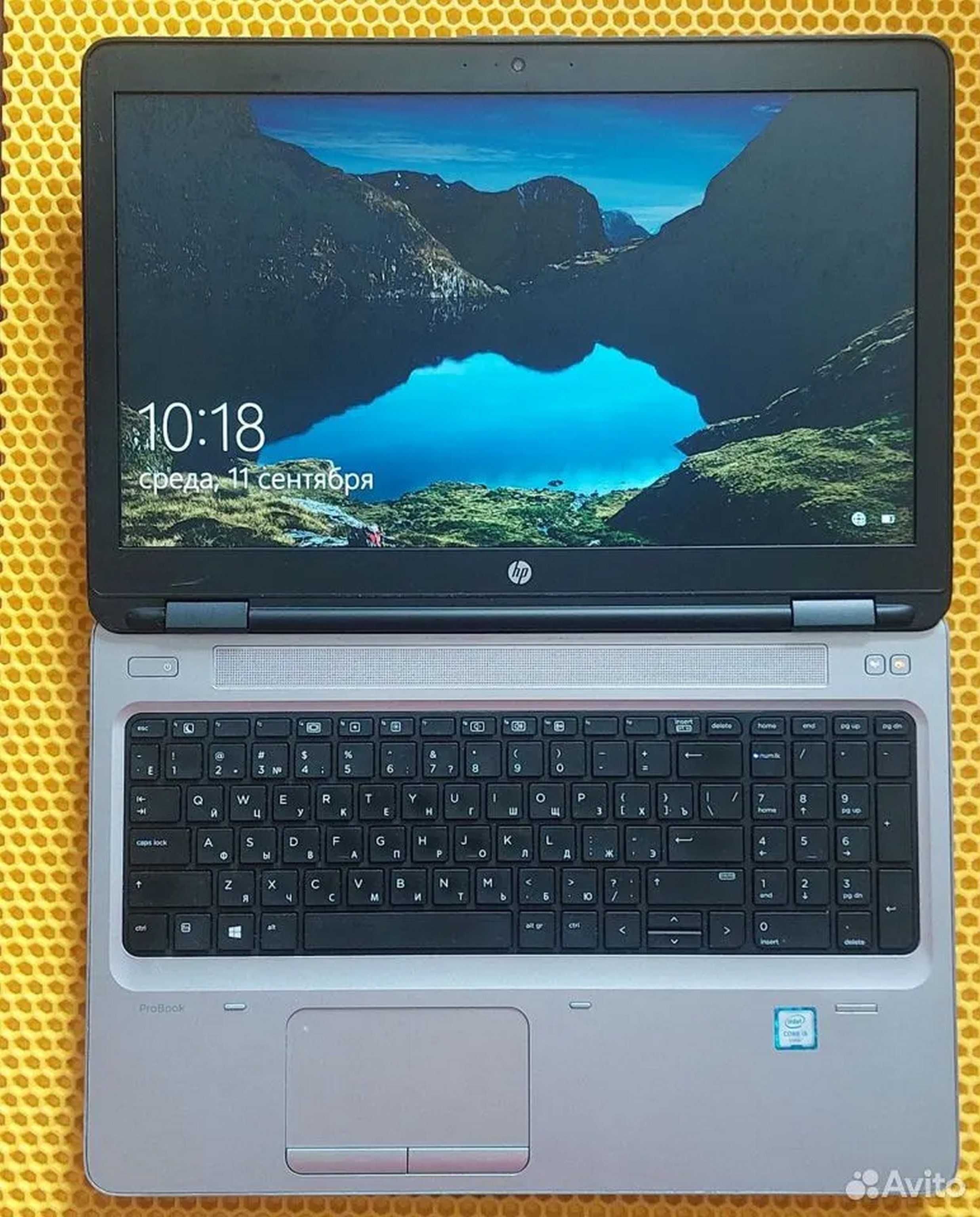 HP Probook 15.6" i3/8GB/128SSD série Profissional