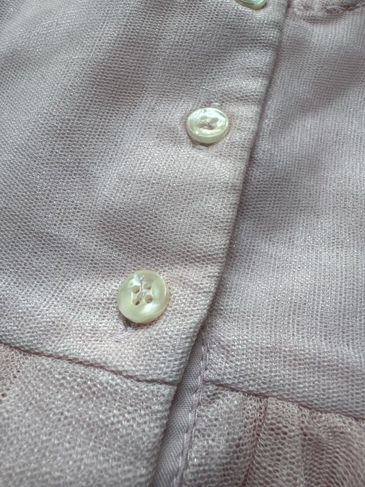 Elegancka sukienka tiulowa z motylkami Early Days 0–3 miesiące