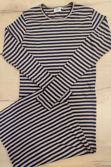 Magasin Du Nord sukienka maxi r.M 100% bawełna•mininalizm