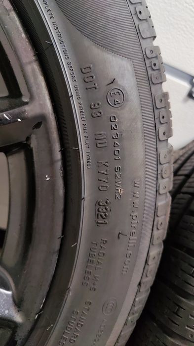 Koła zimowe BMW X1 F48 5x112 Runflat