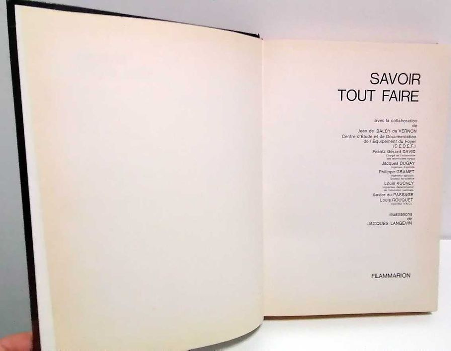 Savoir Tout Faire (edição francesa)
