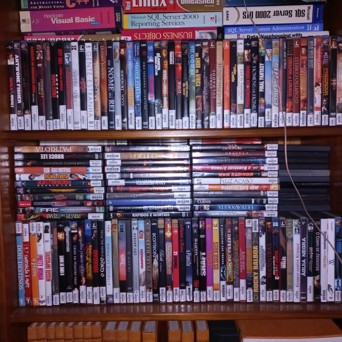 Coleção de 600 filmes DVD