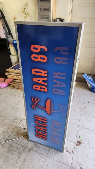 Kaseton reklamowy 145 x 50 cm podświetlany