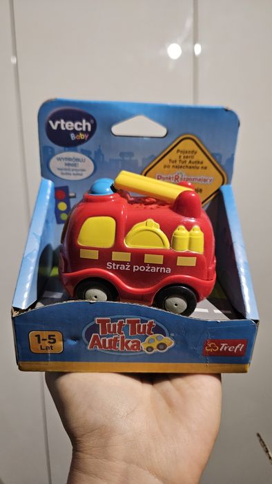 Tut tut autka straż pożarna vtech wóz strażacki