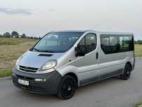 Opel Vivaro LONG 1.9 CDTI 100km 2005r 9-osobowy Stan Bdb Długie Opłaty