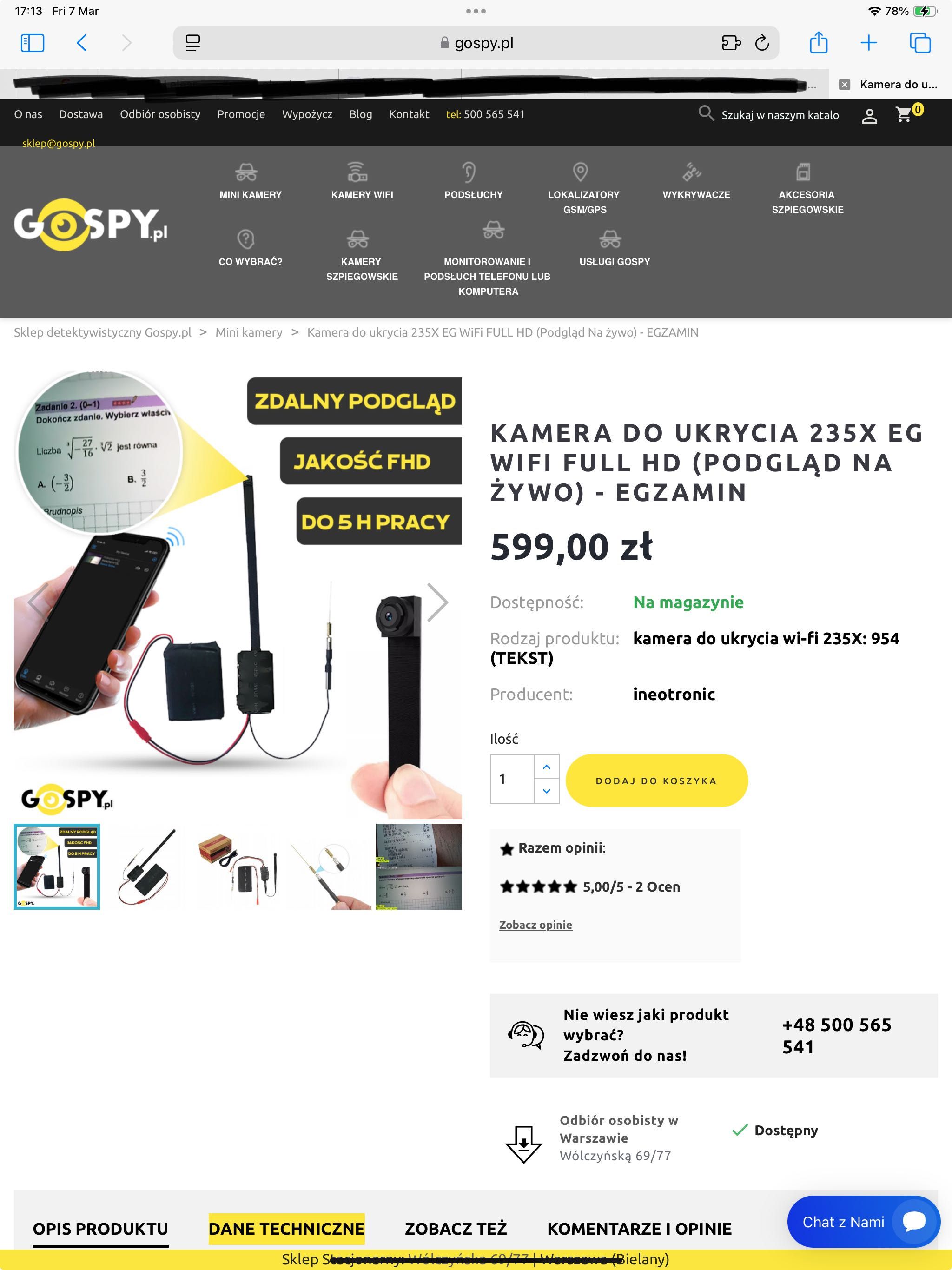 Kamera WIFI NX-235X