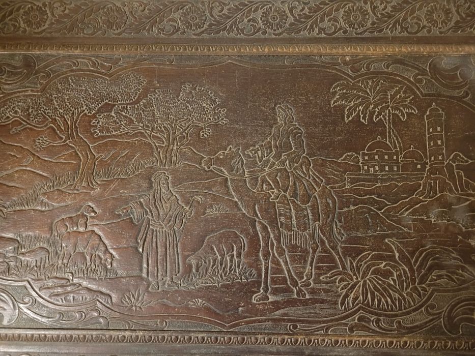 Baú vintage madeira