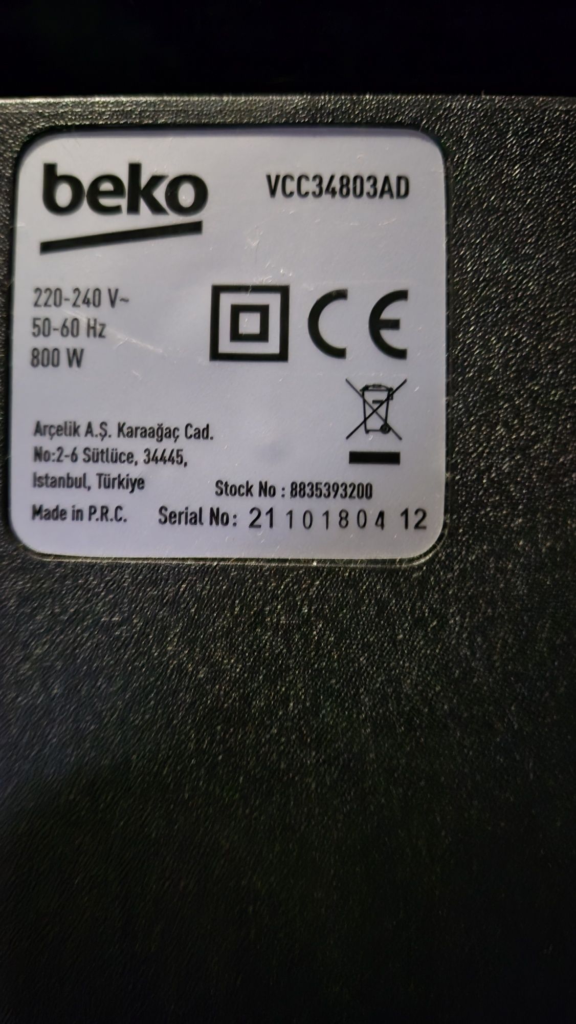 Sprzedam odkurzacz workowy BEKO