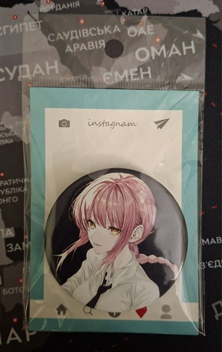 Значок Макіма людина бензопила