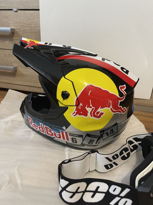 Kask cross redbull nowy