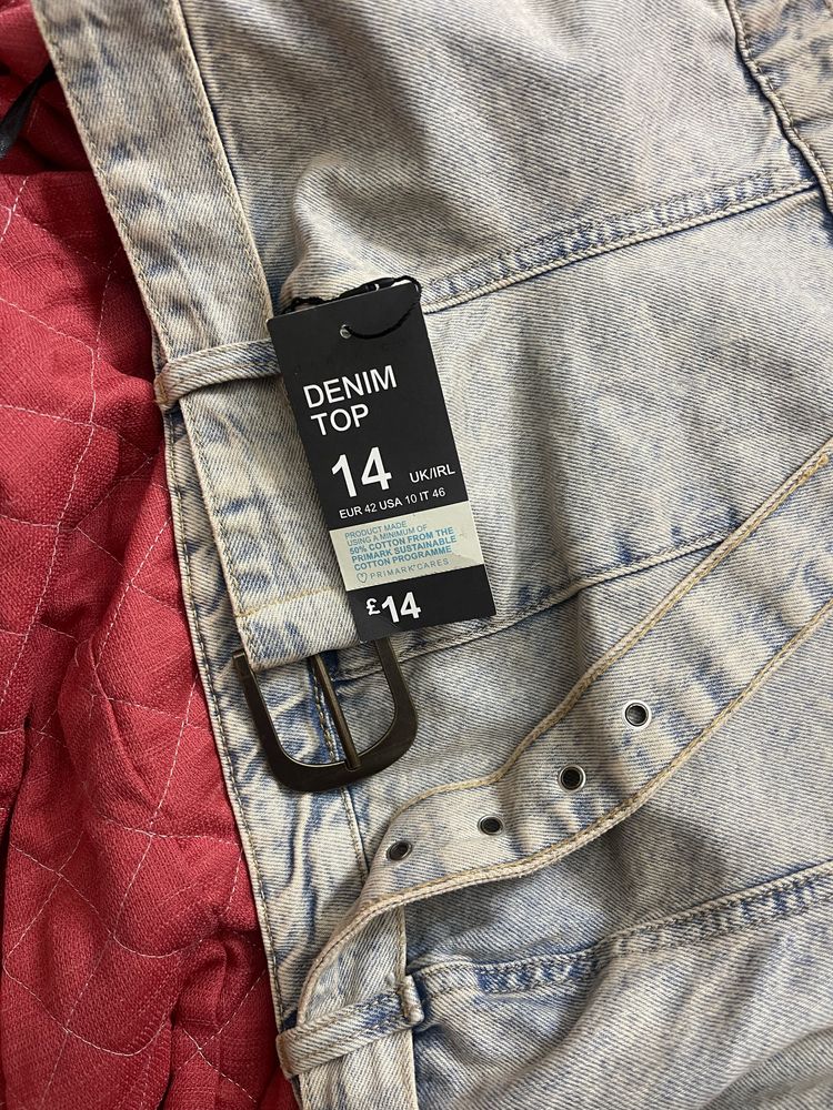 Новий джинсовиы топік primark