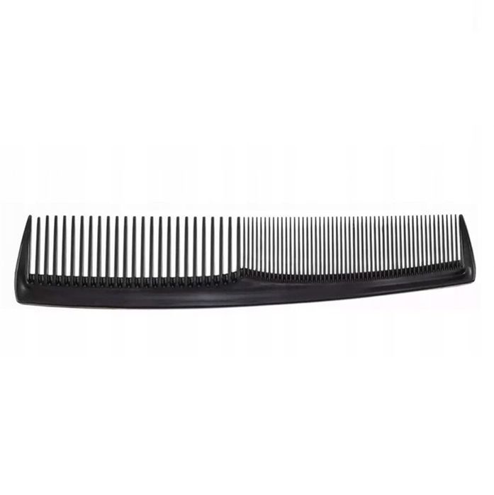 Elastyczny Grzebień do Czesania i Strzyżenia Czarny 17 cm