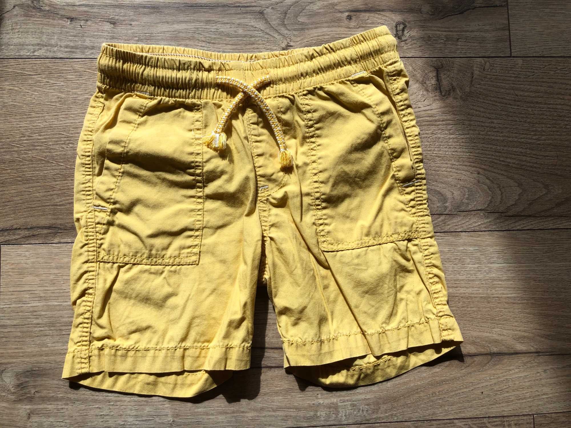 Krótkie spodenki szorty dziecięce x3 szt H&M Lupilu 98/104