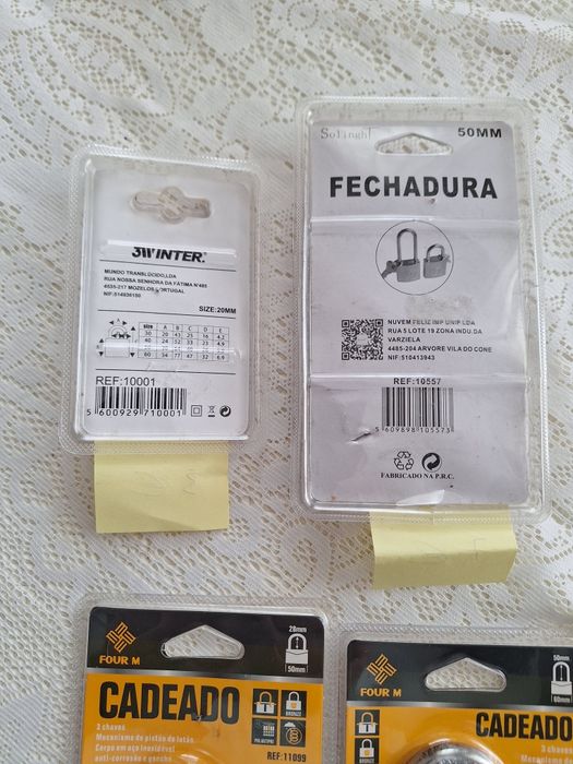 Cadeados novos e selados desde 3€