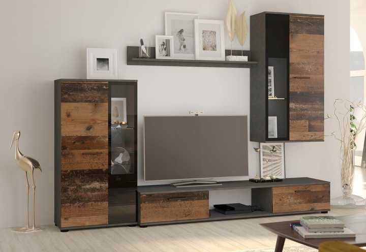 Meblościanka JULA, rtv, witryna, komodwa, wiele kolorów, DOSTAWA