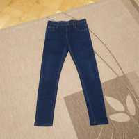 Granatowe jeansy damskie M&S na 13-14 lat lub r. 38