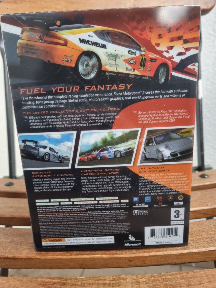 Forza Motorsport 2 Limited Colector's edition PL Xbox 360