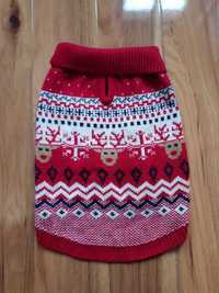 Ubranko dla pieska sweterek świąteczny dla psa renifery Dunnes Stores