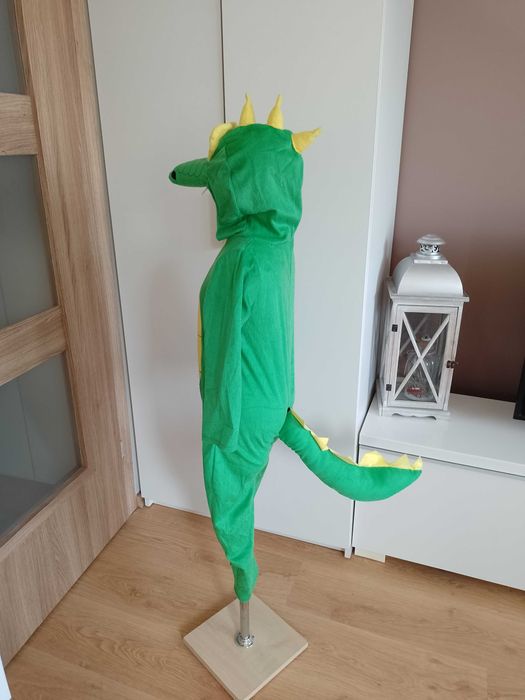 Strój karnawałowy SMOKA DINOZAURA KROKODYLA kostium 104/116 (119)